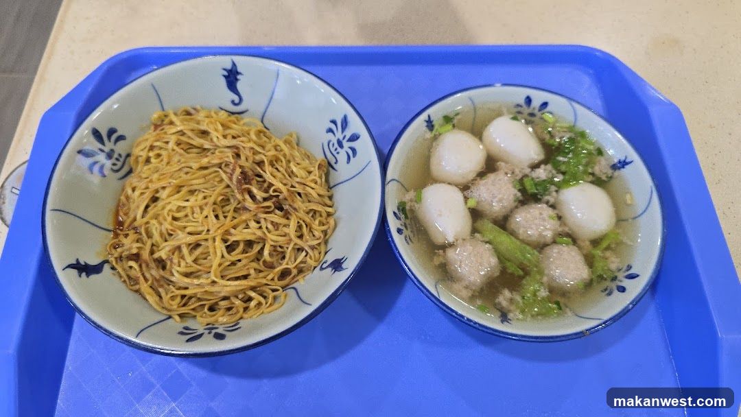 Noodle and Fish Ball Meal