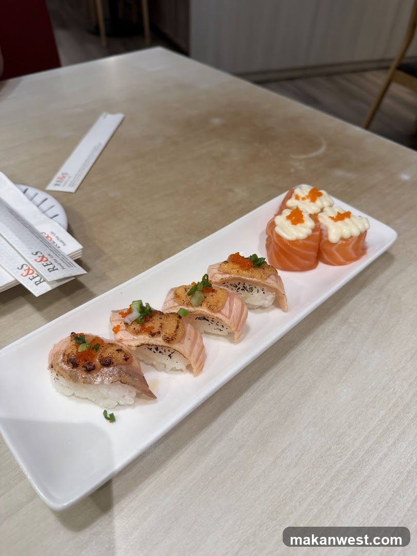 Sushi Platter on Table