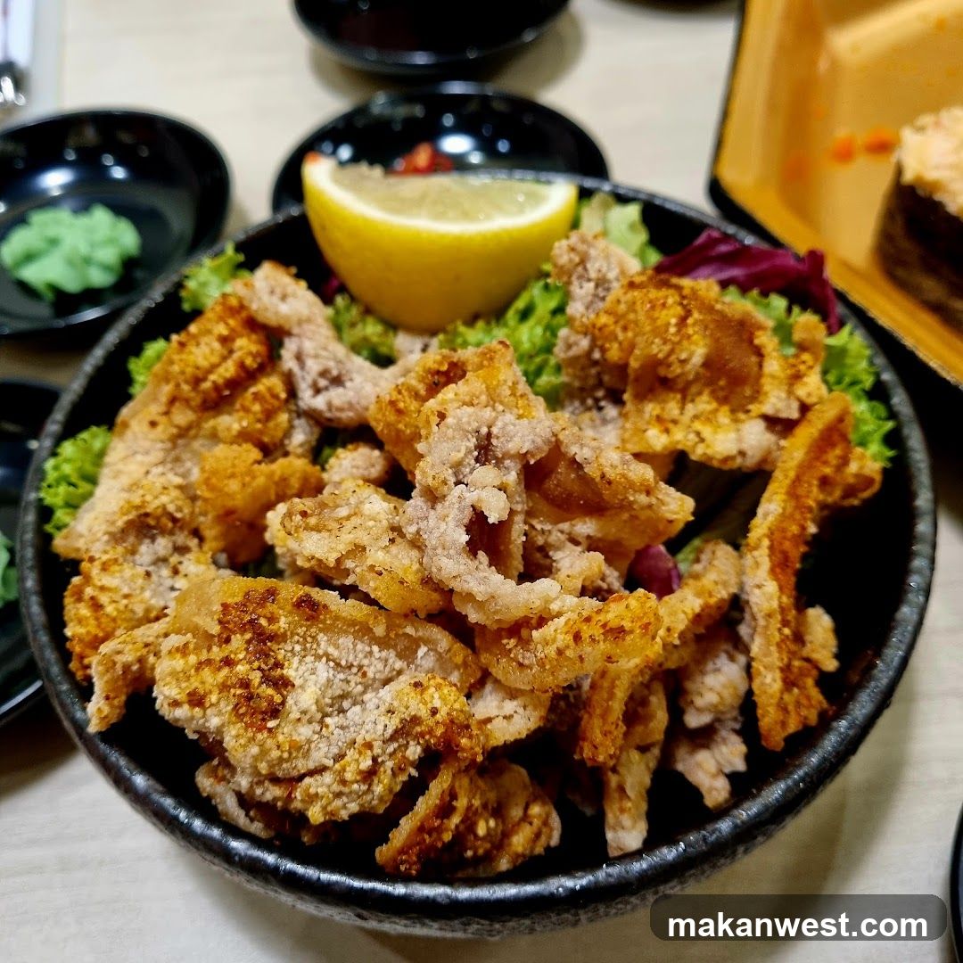 Fried Pork Belly with Lemon