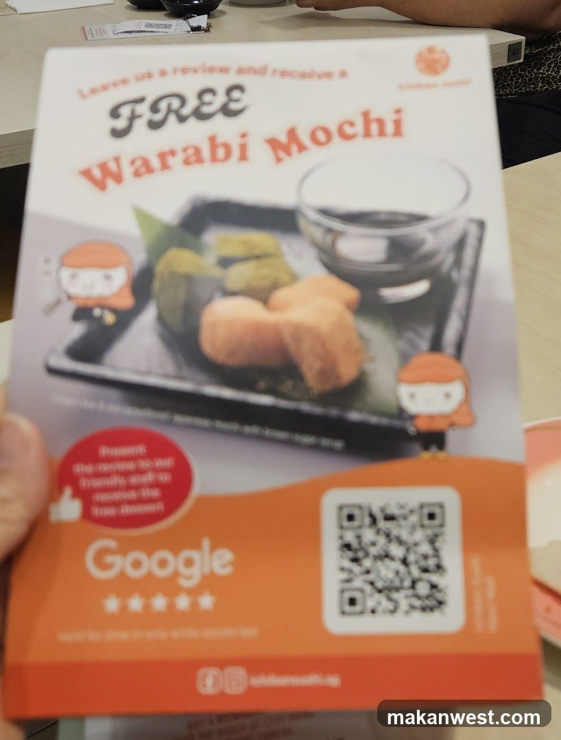 Free Warabi Mochi Flyer