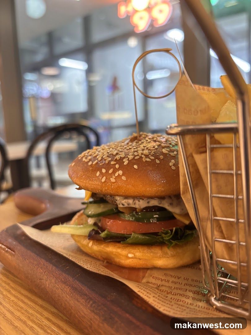 Burger with Fries