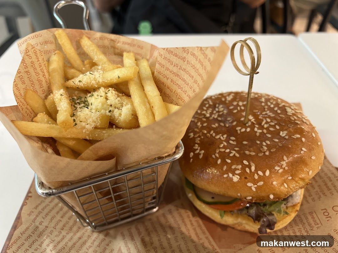 Burger and Fries