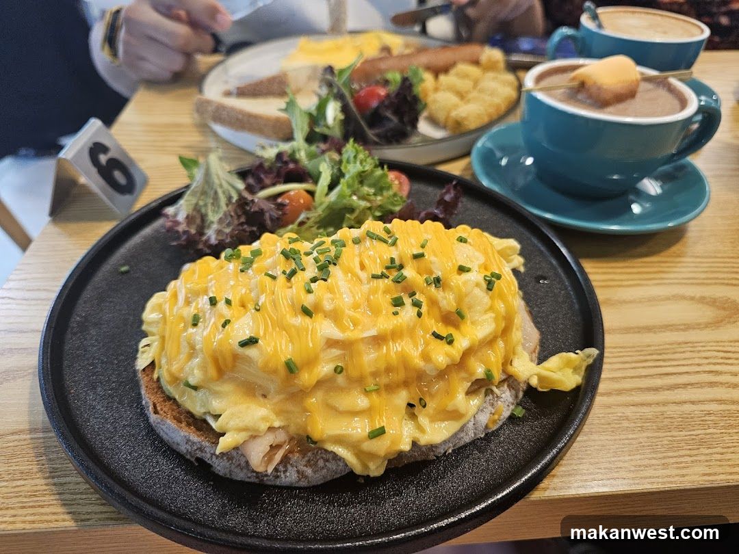 Breakfast Spread at Cafe