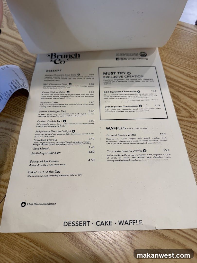 Brunch & Co Menu
