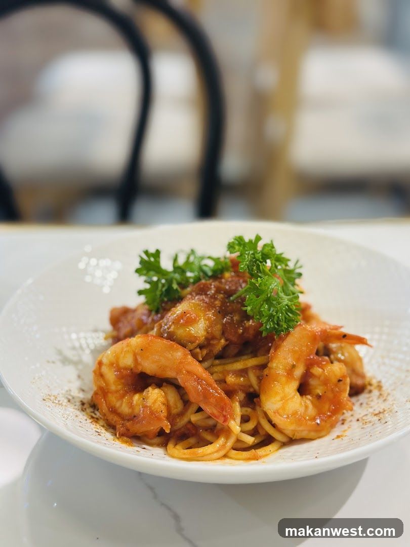 Shrimp Pasta Dish