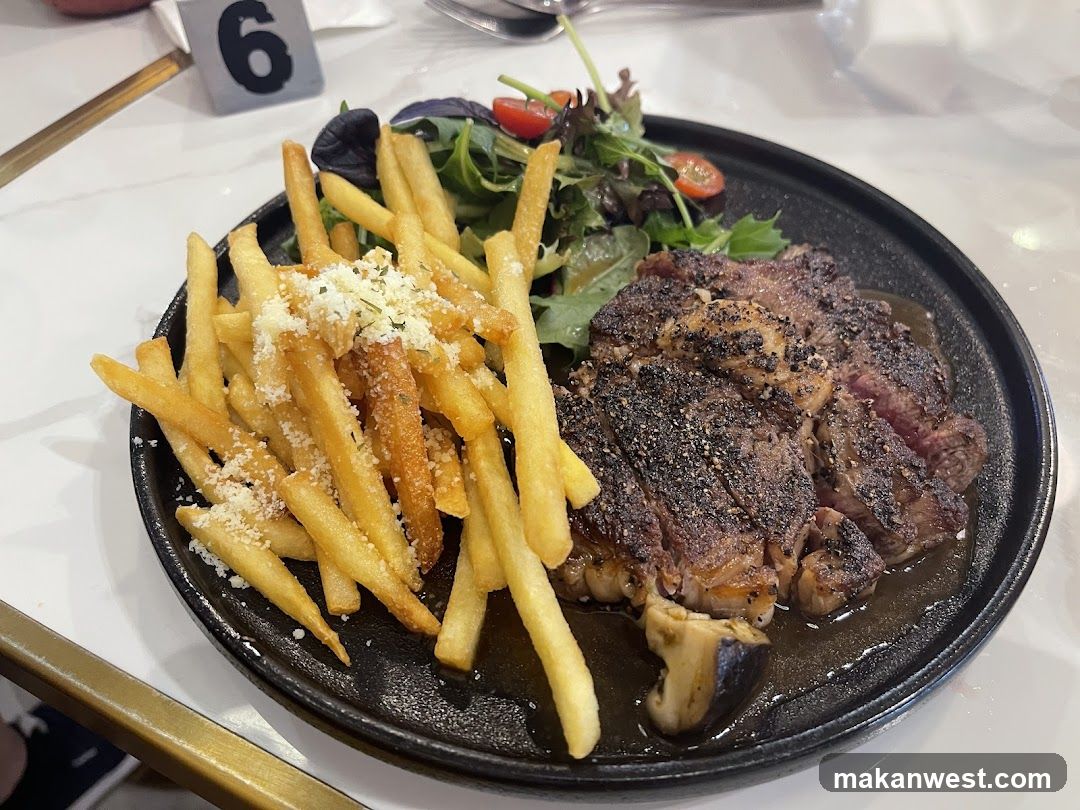 Steak and Fries Plate
