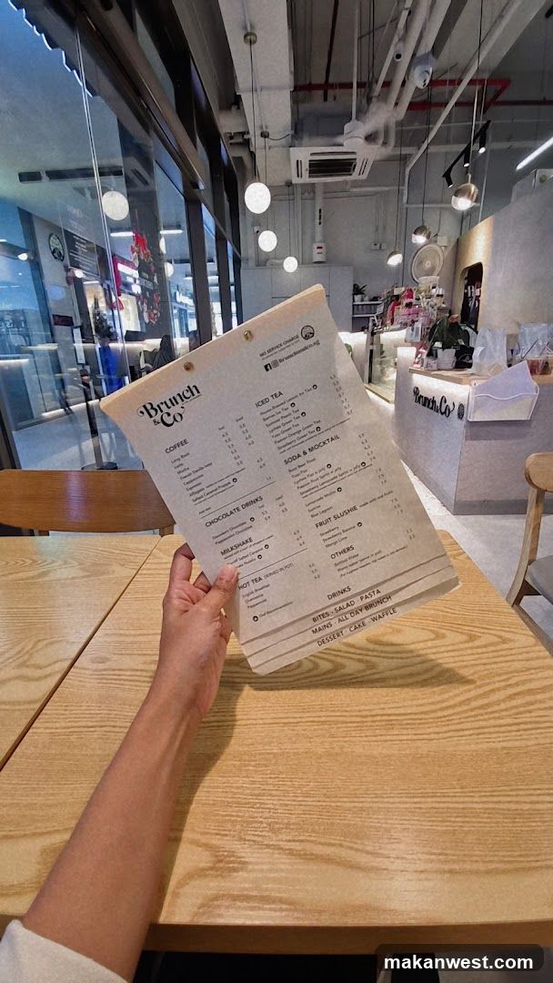 Brunch Co Menu