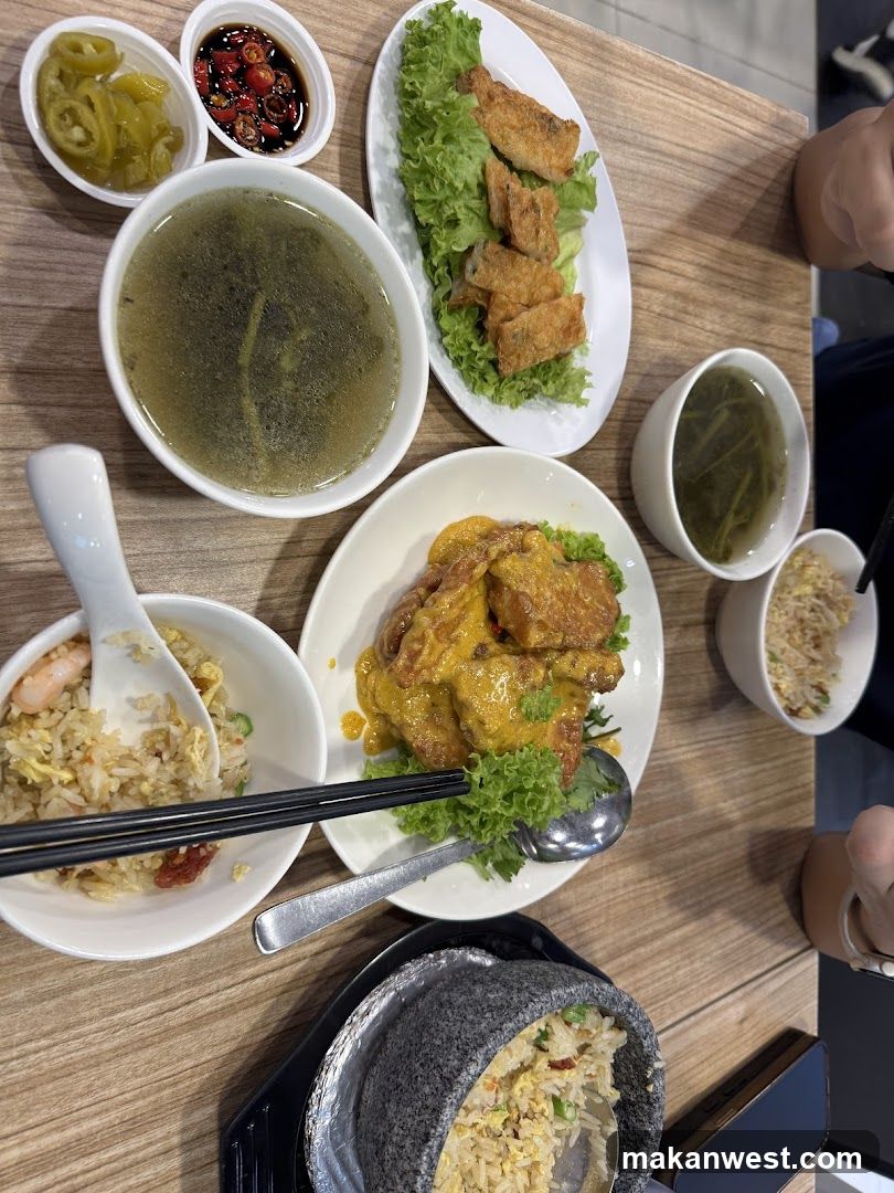 Dining Table with Chinese Cuisine