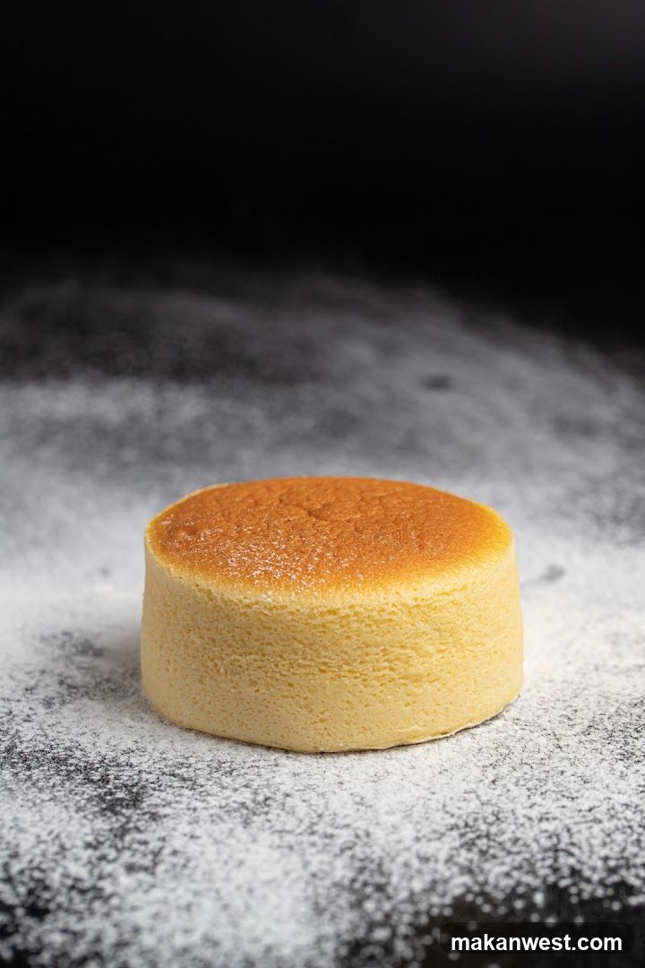 Sponge Cake with Powdered Sugar