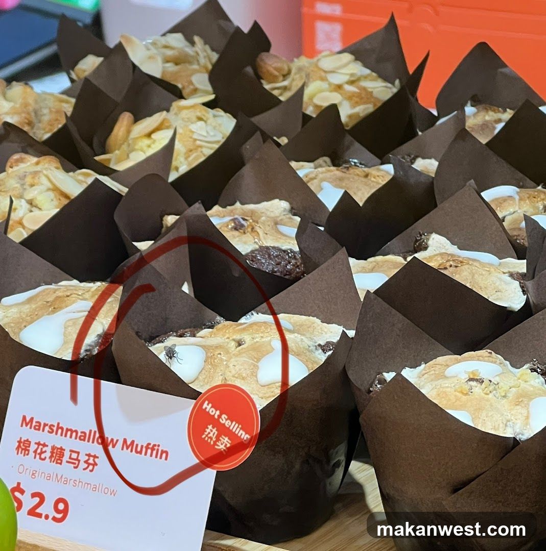 Marshmallow Muffin Display