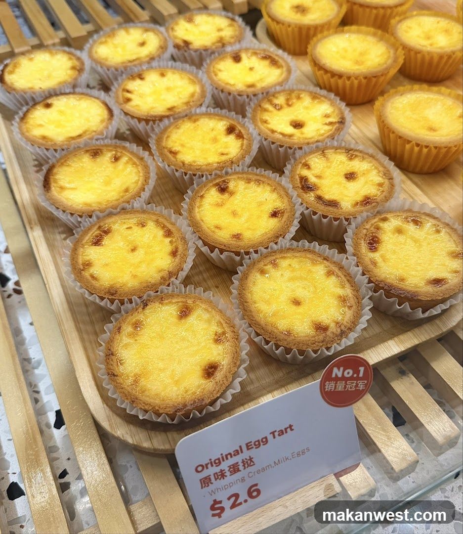 Original Egg Tart Display