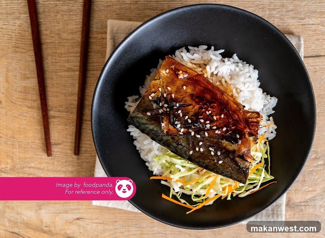 Grilled Fish Rice Bowl