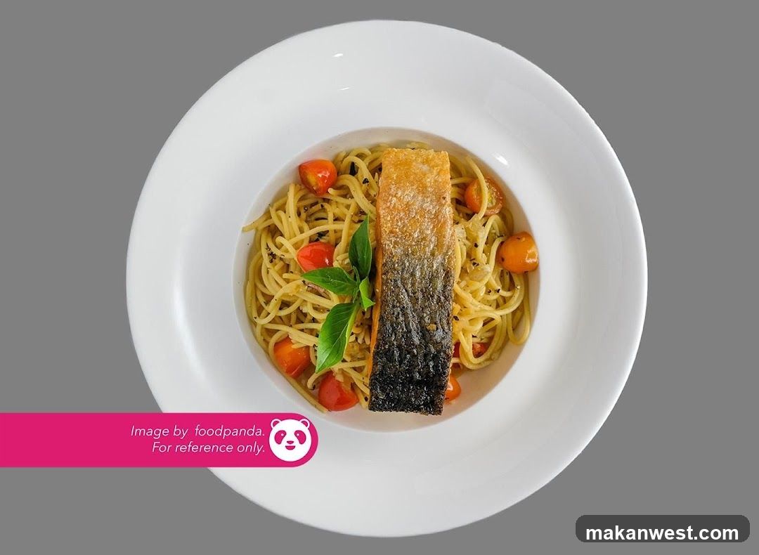 Salmon Pasta with Cherry Tomatoes