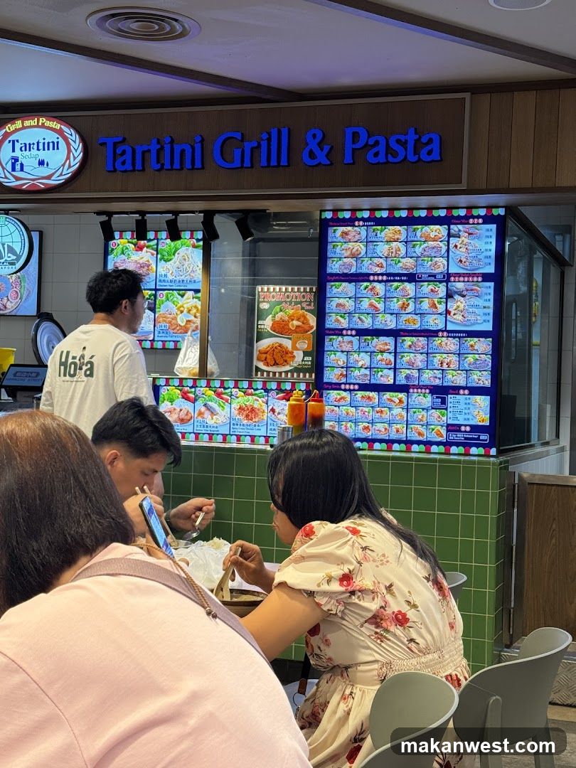 Diners at Tartini Grill & Pasta