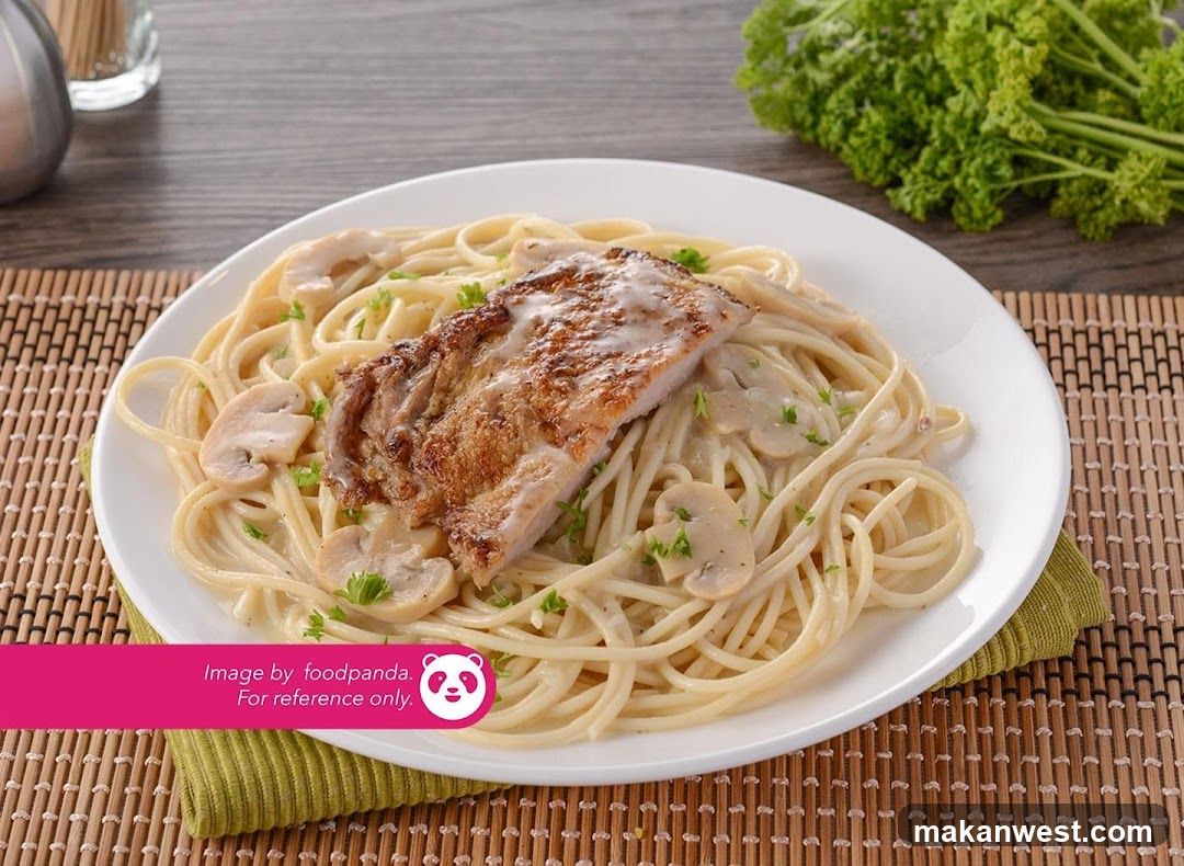 Pasta with Chicken and Mushrooms