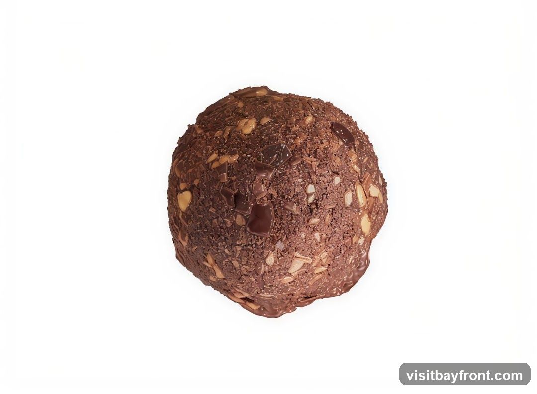 Chocolate and Nut Sphere