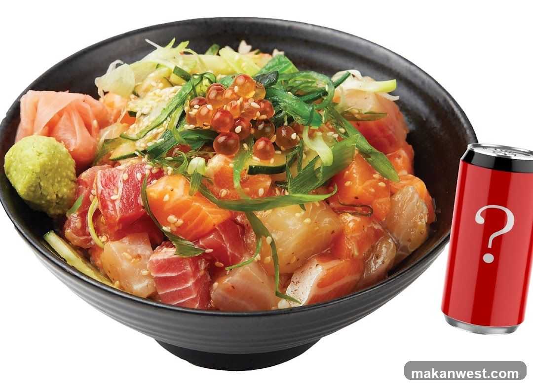 Sushi Bowl with Beverage