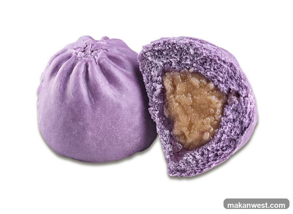 Purple Sweet Potato Buns