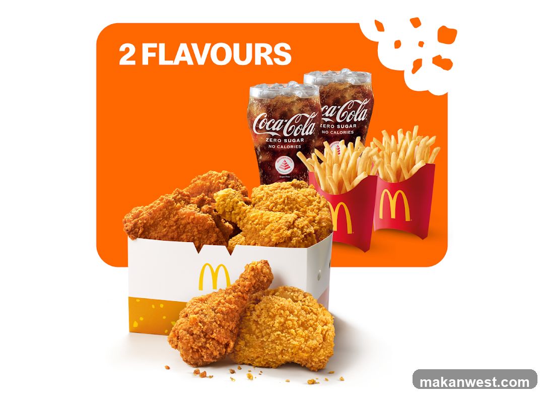 McDonald's Chicken and Drinks