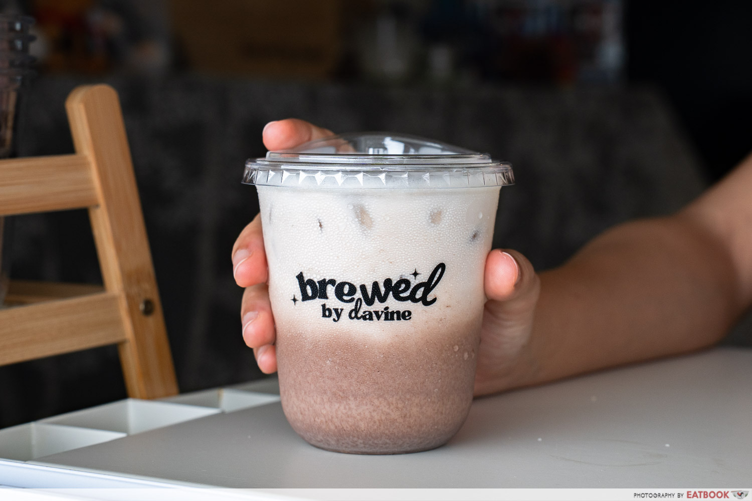 Milo Sea Salt Peng in a kopi bag at Brewed by Davine, Bukit Batok