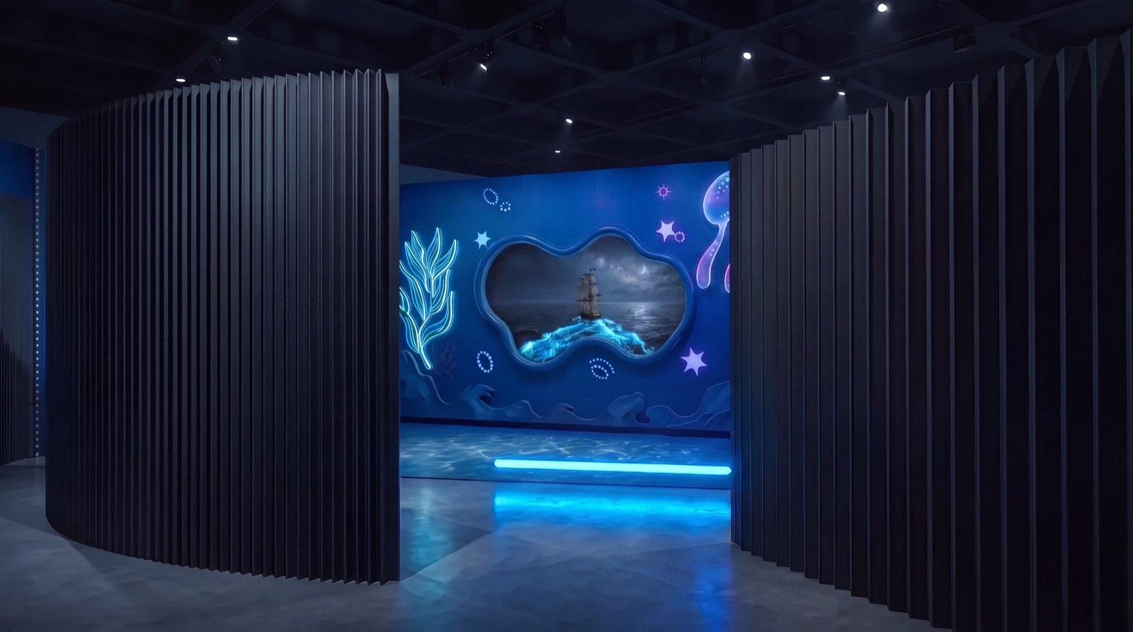 Darwin's Cove at Glowing Oceans, Science Centre Singapore in Jurong East
