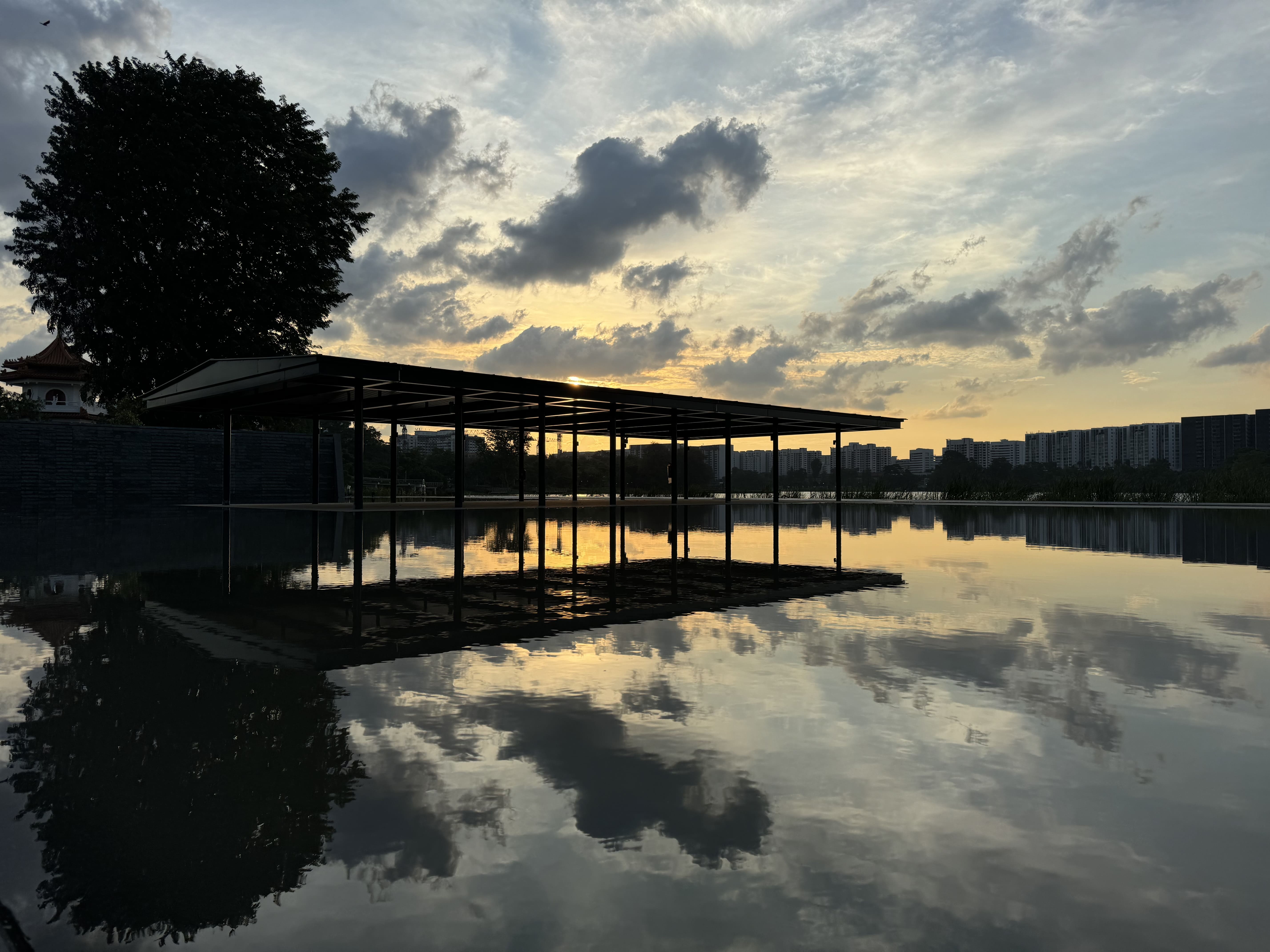 Water Wall Court at Chinese Garden, Jurong Lake Gardens, closed for maintenance until 17 July